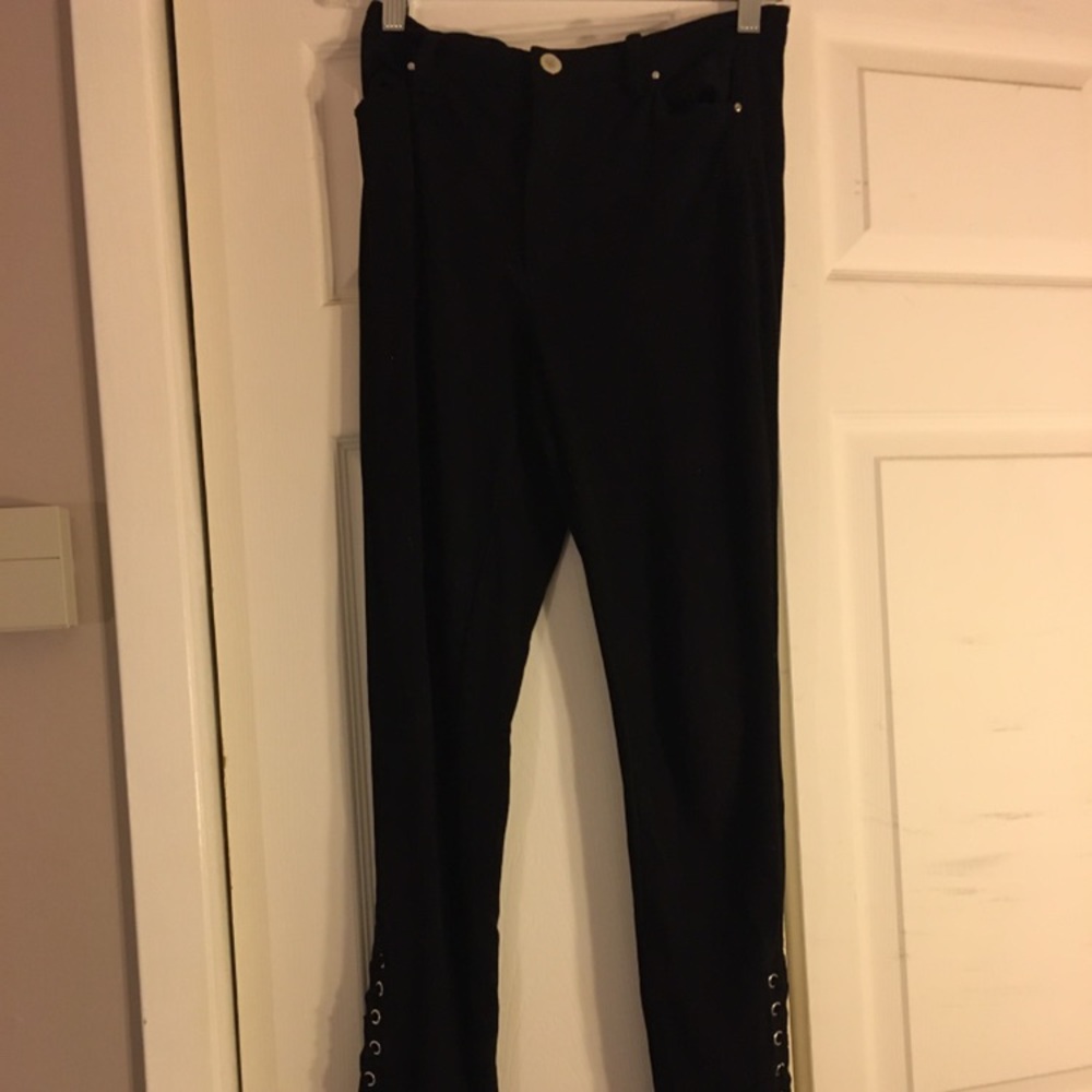 Crushed Velvet Legging Pants